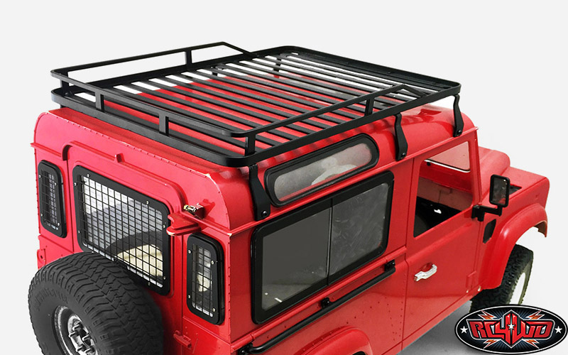 Scarico In Metallo RC4WD CChand Ringhiera II Per Land Rover Defender D90 - Ricambio Per RC Crawler