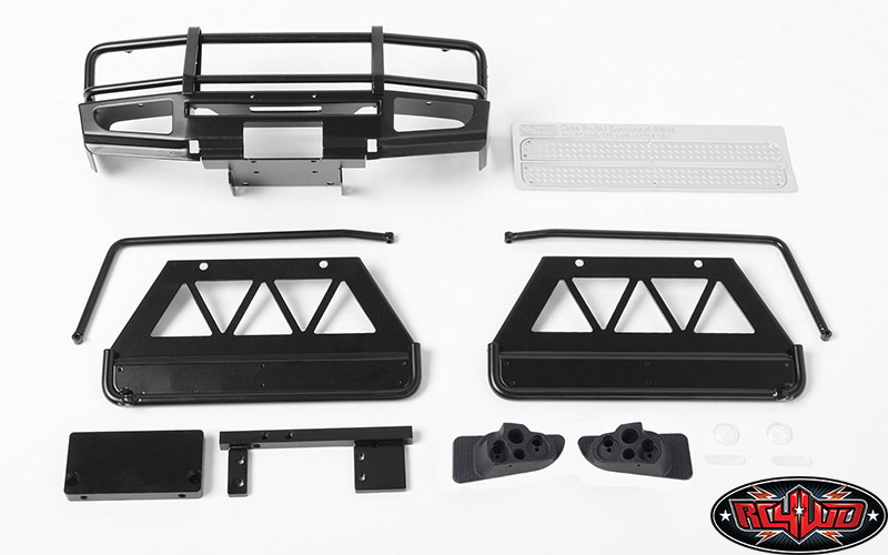 Trifecta Front Bumper, Sliders and Side Bars for Land Cruise