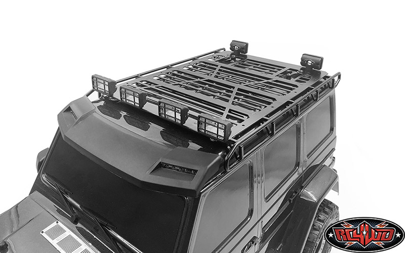 Metal Dachreling Dachträger Für TRAXXAS TRX-4 Benz G500 Bronco Axial RC4WD Auto