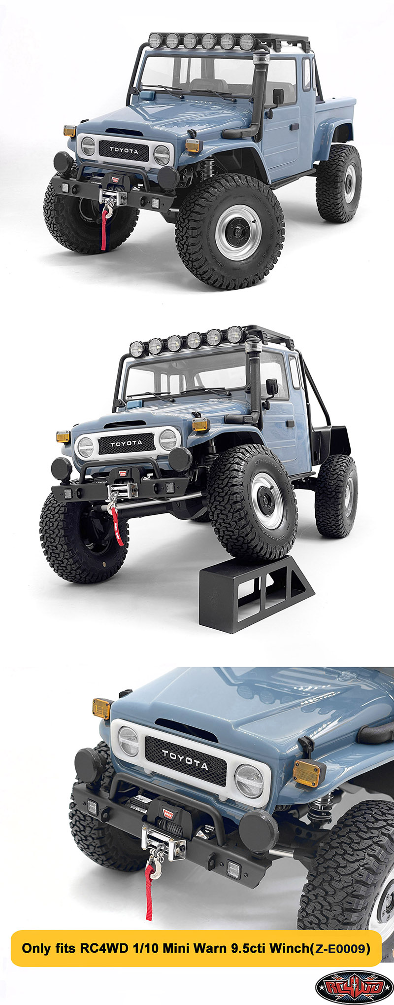 Classic Front Steel Bumper for Vanquish VS4-10 Phoenix-VVV-C