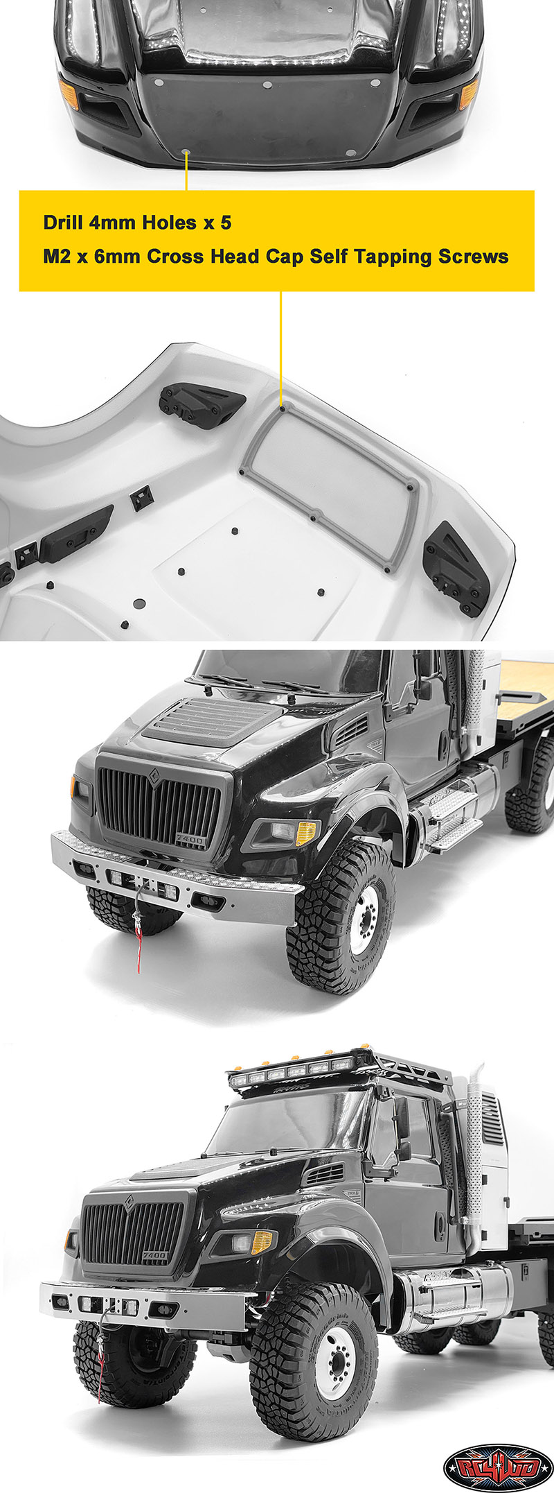 Traxxas Trx-4 Carrocería Completa, TRX-6® Ultimate RC Hauler Transparente  Traxxas TRA8823 Traxxas Rc Cars