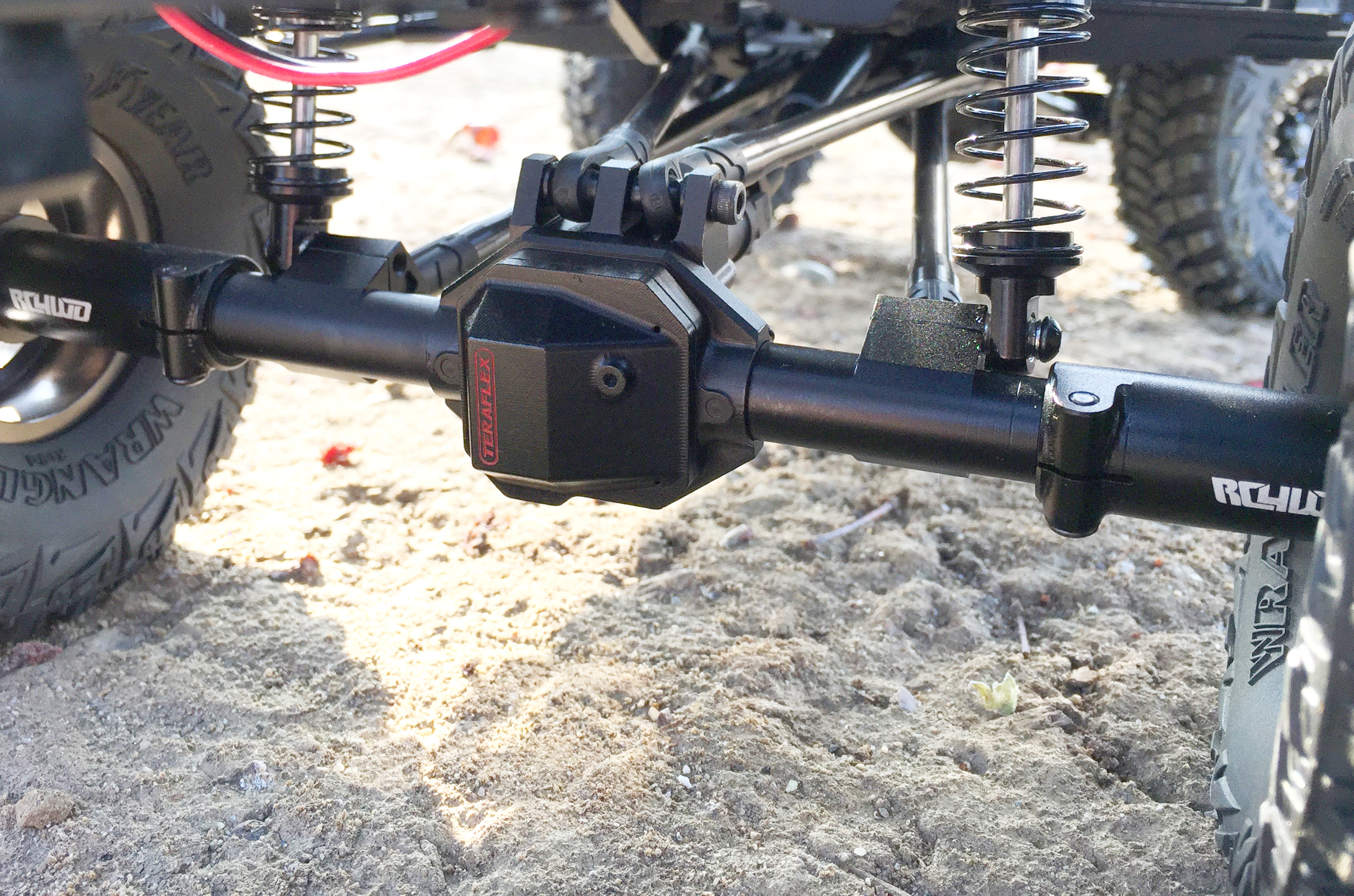 RC4WD Teraflex Aluminum Axle Housing Set for Axial AR44 (SCX10 II)