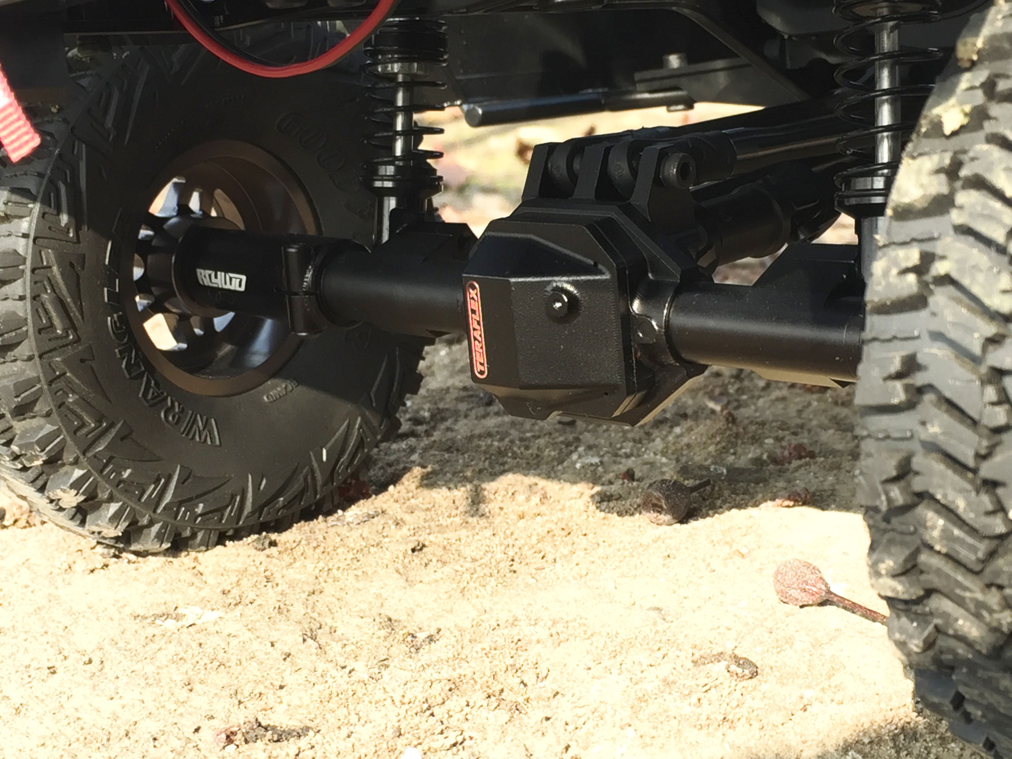 RC4WD Teraflex Aluminum Axle Housing Set for Axial AR44 (SCX10 II)