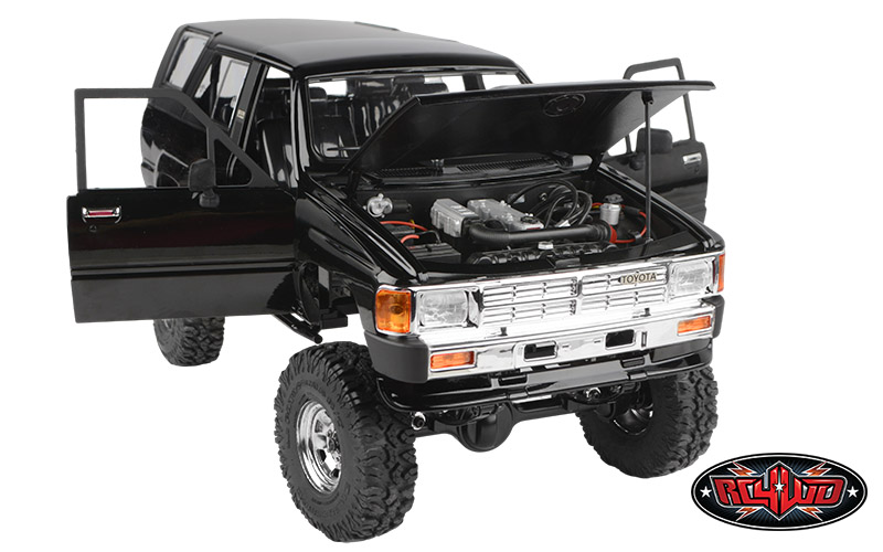 RC4WD 1985 Toyota 4Runner Hard Body Complete Set (Black)-Z-B