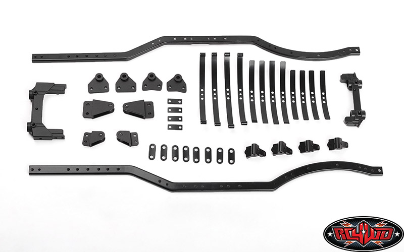 FR] Rc4Wd Leaf Spring Mounts For Axial Ar44 Single Piece Axle Housing