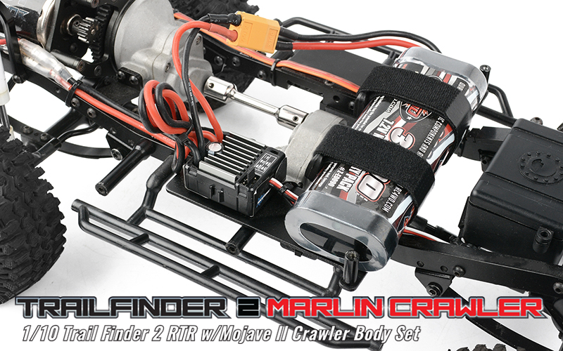 RC4WD Marlin Crawler Front Plastic Tube Bumper For Trail Fin