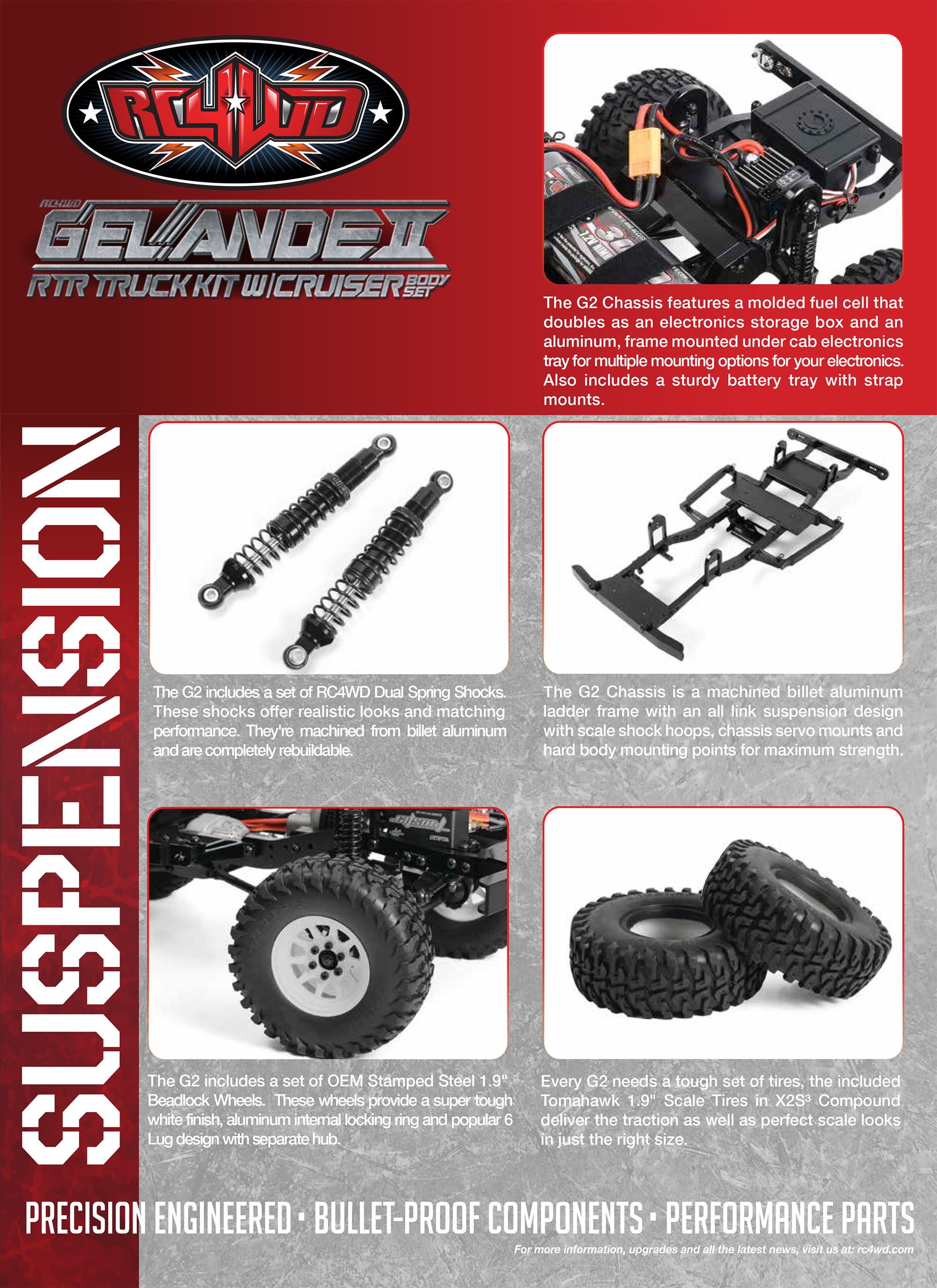 thumbnail image 2 of RC4WD Gelande II RTR W/ 2015 Land Rover Defender D90 Body Se 2 of 11