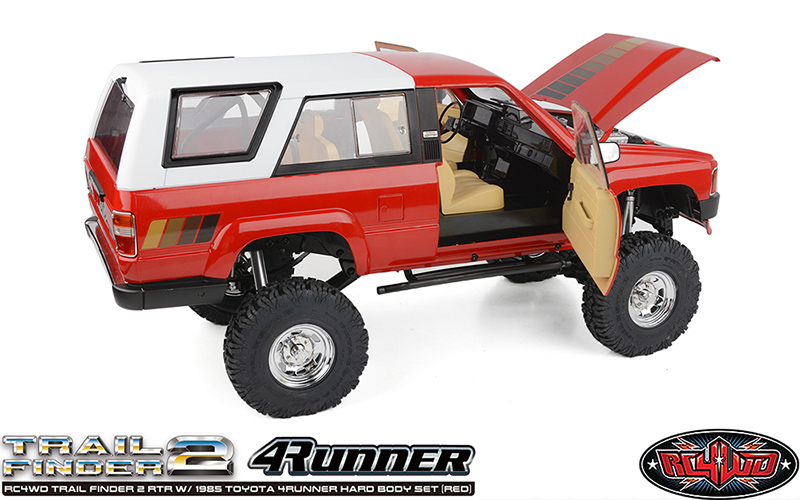 RC4WD Trail Finder 2 RTR w/1985 Toyota 4Runner Hard Body Set