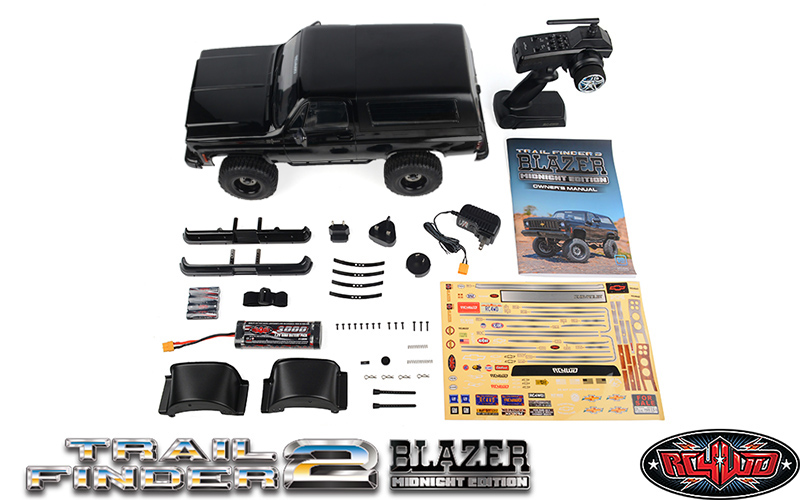 RC4WD Trail Finder 2 RTR w/Chevrolet Blazer Body Set (Midnig