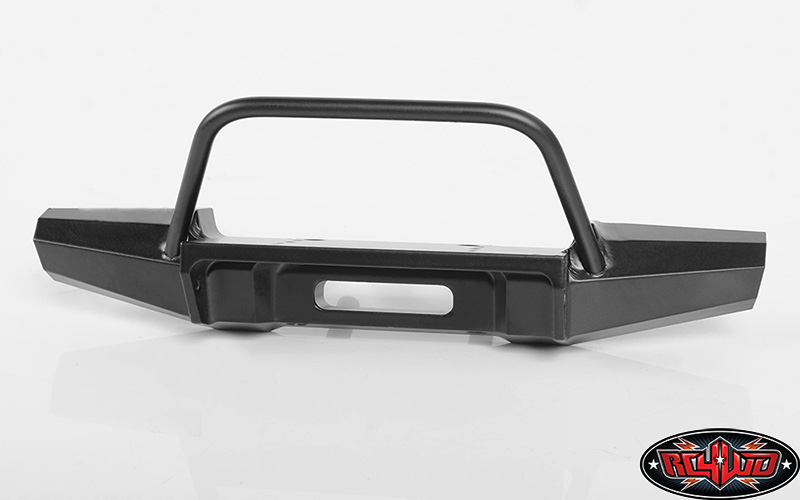 Paraurti Posteriore In Alluminio AXspeed Con Porta Verricello E LED Per TRX-4 RC Crawler (Stile B)