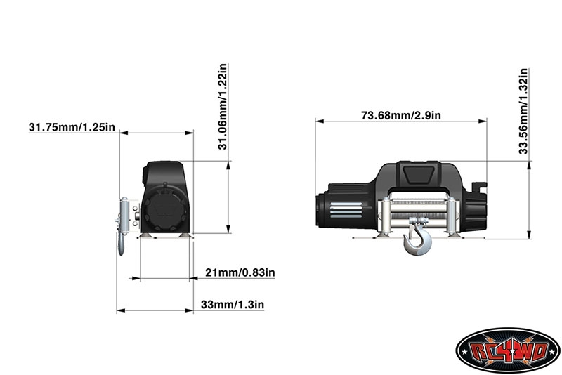 rc4wd mini warn 9.5 cti winch