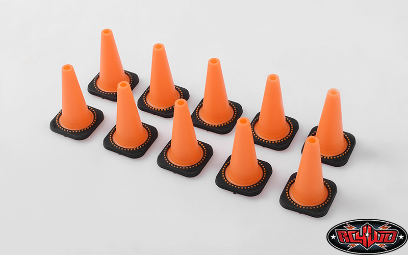 Roadblock Toy 20 pack Details about   Mini Traffic Cones R/C Racing Cones Obstacle Course