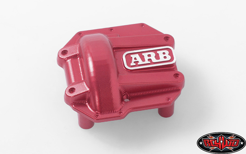 RC4WD ARB diff cover pour Vaterra Ascender essieu Rouge Métal Inc Vis Z-S1676 