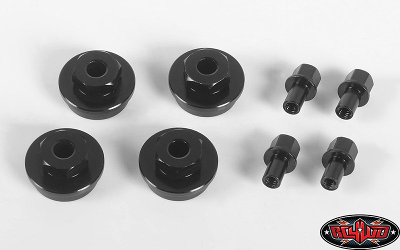 RC4WD 17mm Wheel Spacer Widener Extension 12mm Hex Tamiya Axial kyosho 1/10 F350 Hilux 