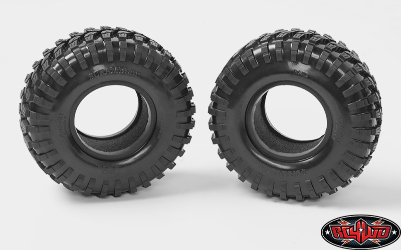 Flashpoint Military Offroad 1.9" Tyres RC4WD & Foams Great in sand mud Z-T0082 