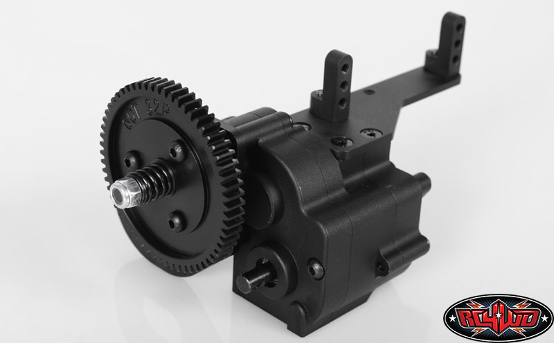 1/10 Scale Axial SCX10 AX10 CNC Assembled Center Transmission Gearbox Set Gear